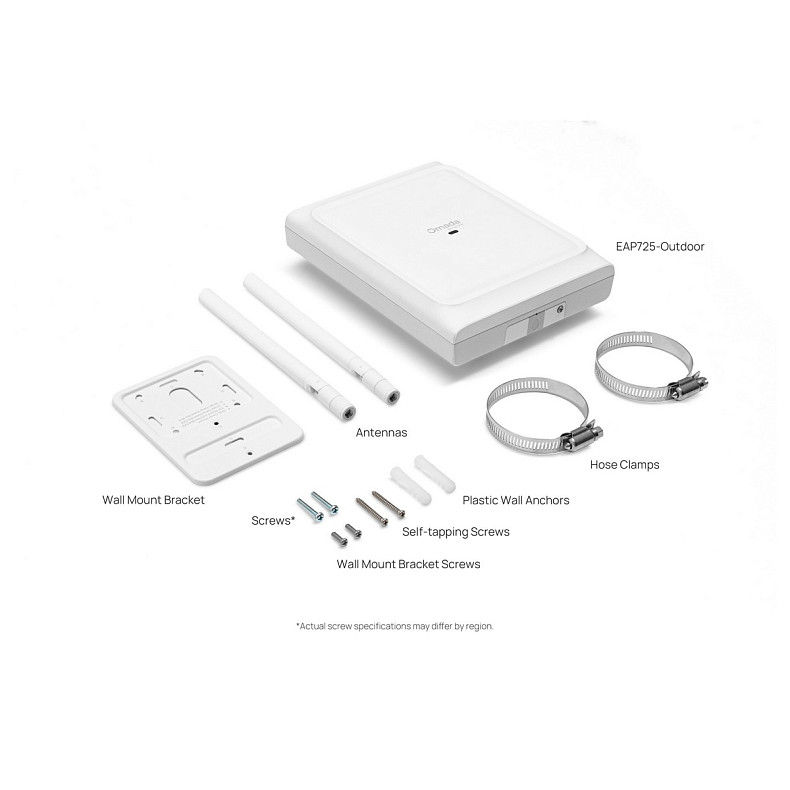 Точка доступа TP-LINK EAP725 OUTDOOR BE5000, 1xGE LAN, PoE