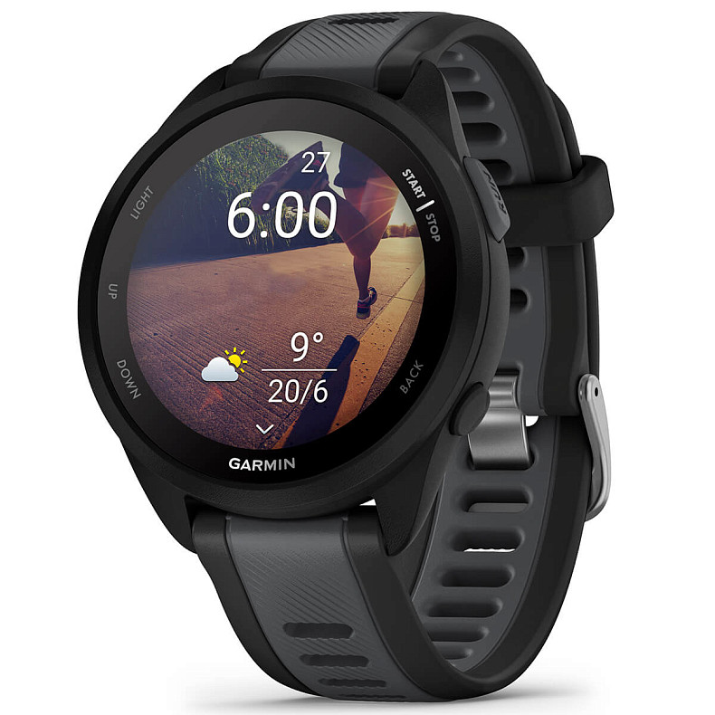 Спортивные часы GARMIN Forerunner 165 Black/Slate Gray