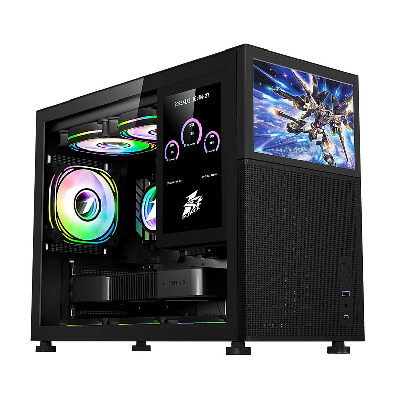 Корпус 1stPlayer Mi6-EV Black без БП