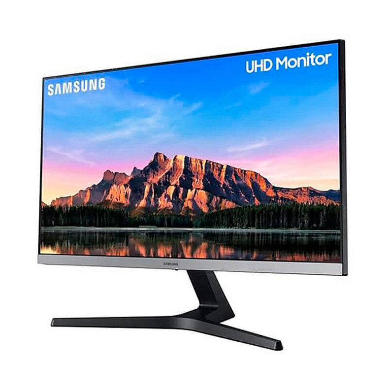 Монітор Samsung 28" U28R550UQI (LU28R550UQIXCI) IPS Black/Grey