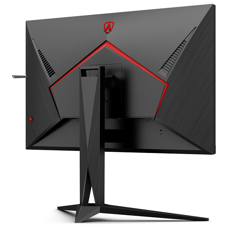 TFT 27" AOC AGON AG275QZ/EU, QHD, IPS, 270Гц, 0,5мс, 2x HDMI, 2x DP, USB-hub, HAS, Pivot, чорно-черв