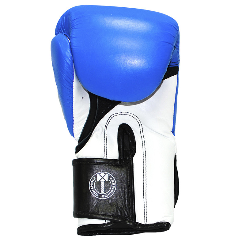 Перчатки боксерские THOR PRO KING 14oz /PU /сине-бело-черные