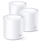 WiFi-Mesh система TP-LINK Deco X60 AX5400, 1xGE LAN, 1xGE WAN, 1мод