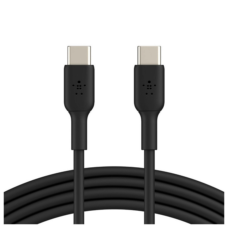 Кабель Belkin USB-C > USB-С, PVC, 1м, чорний