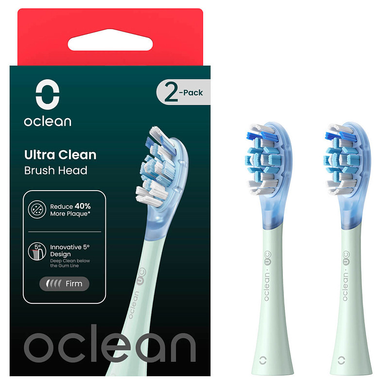 Насадка Oclean Ultra Clean Brush Head 2psc UC01 G02 Green