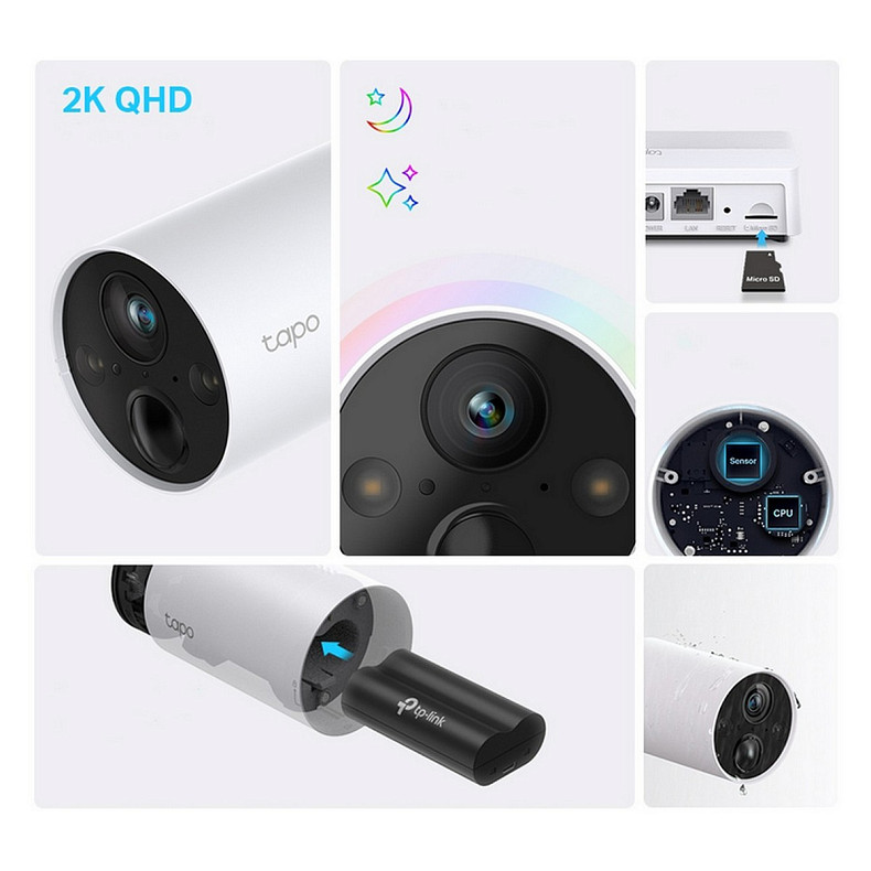 IP-камера видеонаблюдения TP-Link Tapo C420S2