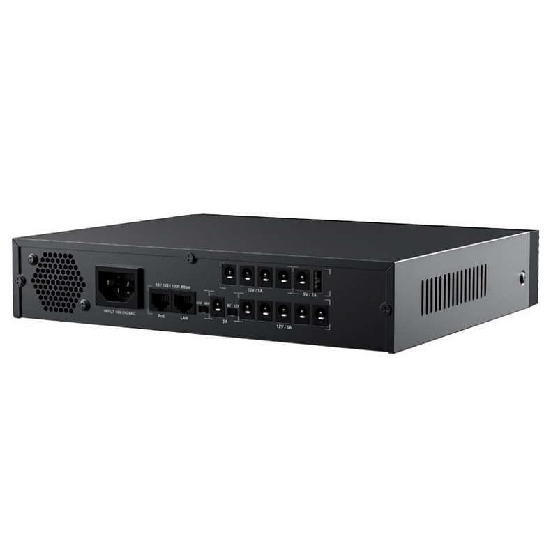 ИБП для роутеров Marsriva DC UPS KP7 Pro 11xDC+USB+Gigabit PoE 9-12V 100W 24000Ah (76,8Wh) LiFePO4