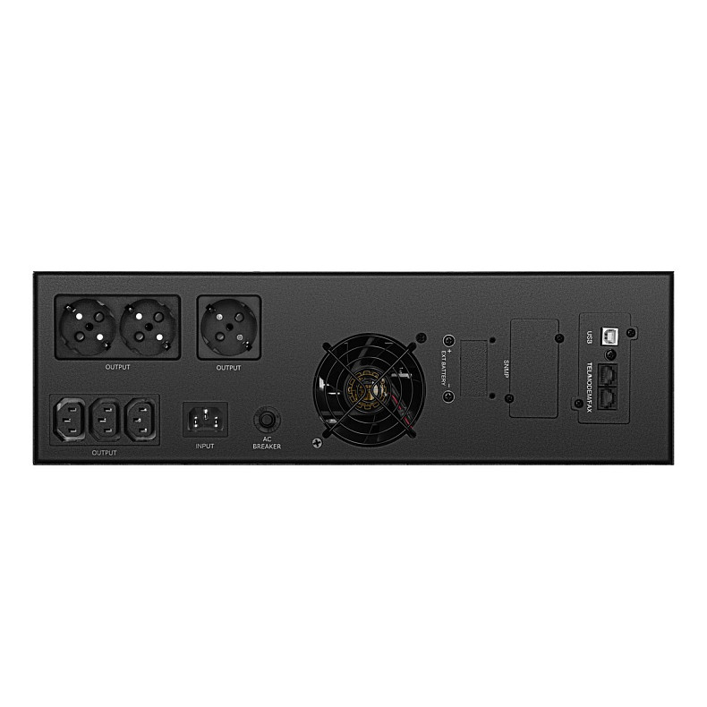 ИБП 2E PS1500RT, 1500VA/1200W, RT3U, LCD, USB, 6xC13