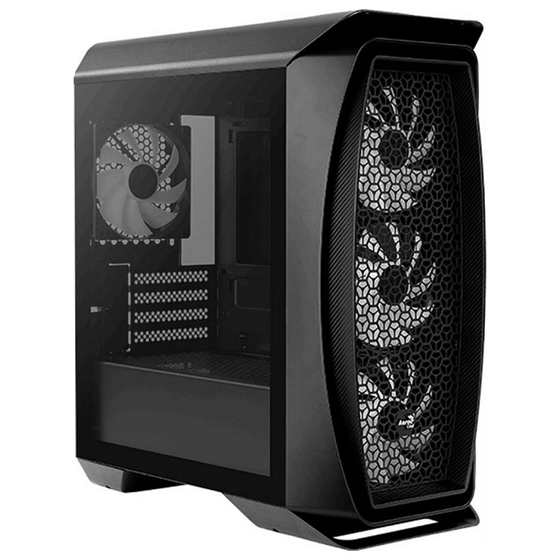 Корпус AeroCool Aero One Mini Frost-G-BK-v1 Black без БП (ACCS-PB18043.11)