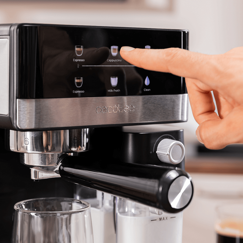 Кофеварка рожковая CECOTEC Power Espresso 20 Touch & Cream