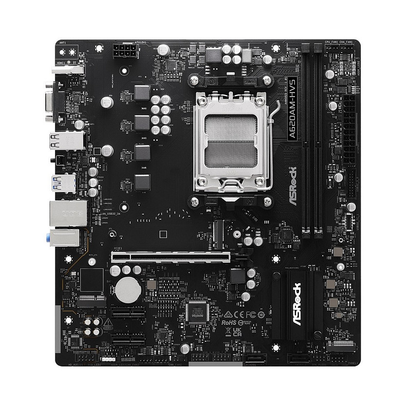 Материнская плата ASRock A620AM-HVS Socket AM5