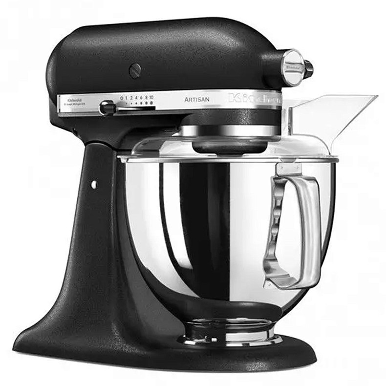 Кухонный комбайн KitchenAid Artisan 4,8 л 5KSM175PSEBK с откидным блоком цвет чугун