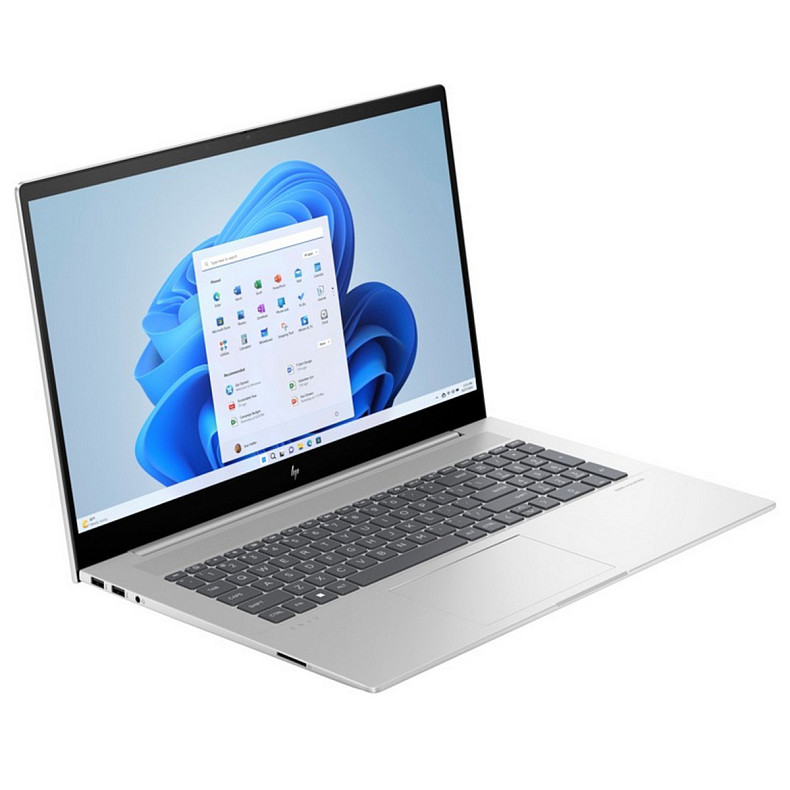 Ноутбук HP ENVY 17-cw0005ru 17.3" FHD IPS Touch, Intel i7-13700H, 32GB, F1024GB, UMA, Win11, серебряный (826Q5EA)