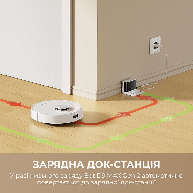 Робот-пилосос Dreame Bot D9 MAX White Gen 2