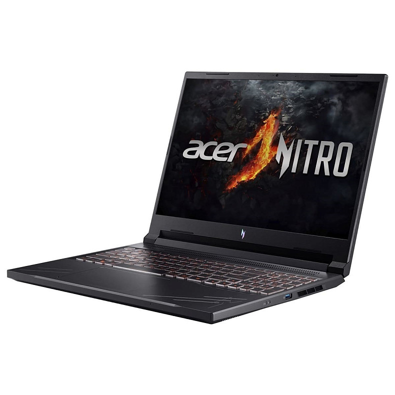 Ноутбук Acer Nitro V 16 ANV16-41 16" WUXGA IPS, AMD R7-8845HS, 16GB, F512GB, NVD4060-8, Lin, черный