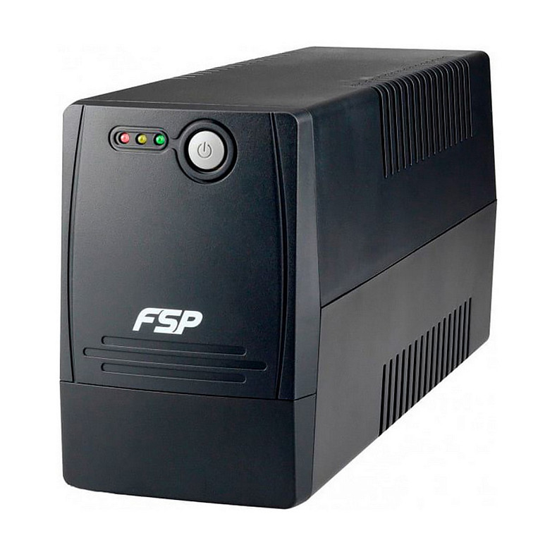 ИБП FSP FP1000, 1000ВА/600Вт, Line-Int, IEC*4, USB/RJ45, AVR, Black