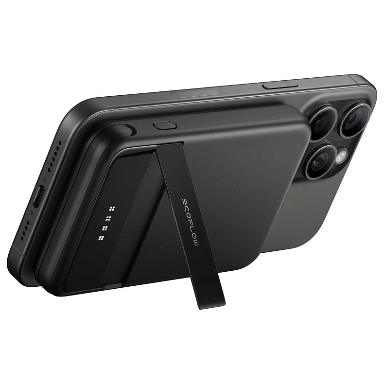 Повербанк EcoFLow RAPID Magnetic Power Bank 5000 Black