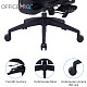 Крісло офісне OfficePro Skyline OC750-B-B-B