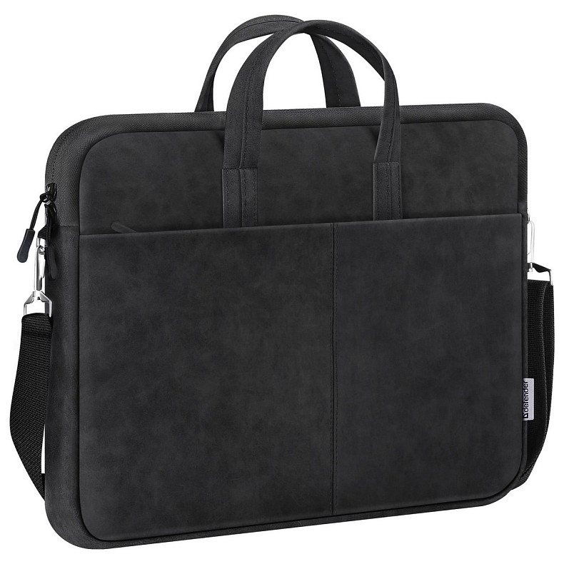Сумка для ноутбука 15.6'' Defender PU кожа, черная
