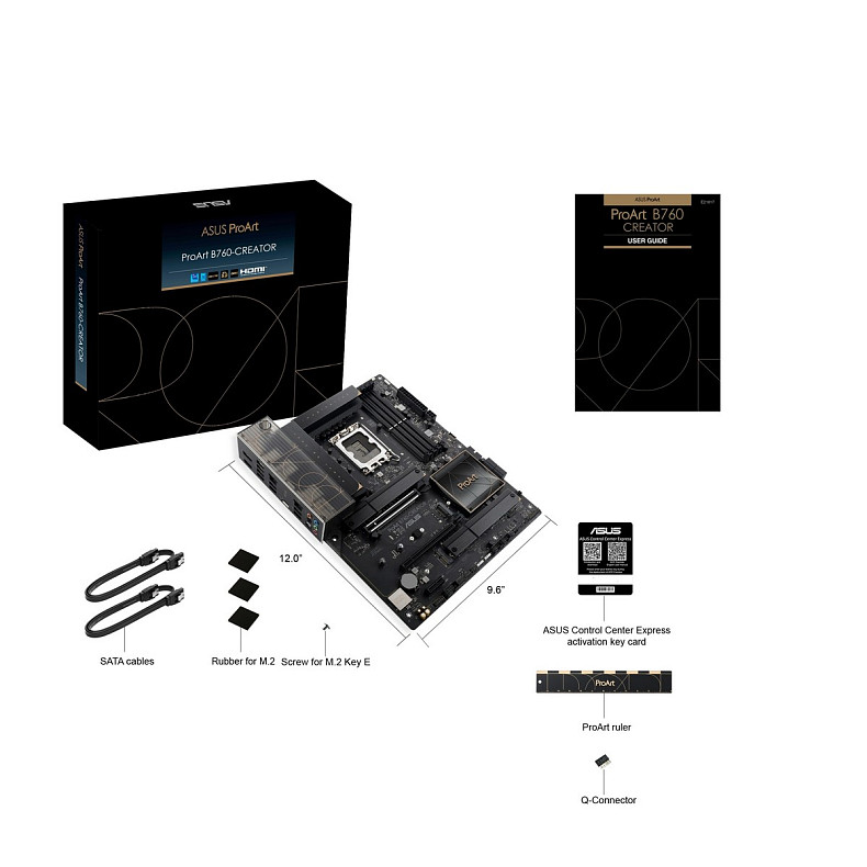 Материнская плата ASUS PROART B760-CREATOR s1700 B760 4xDDR5 M.2 ATX
