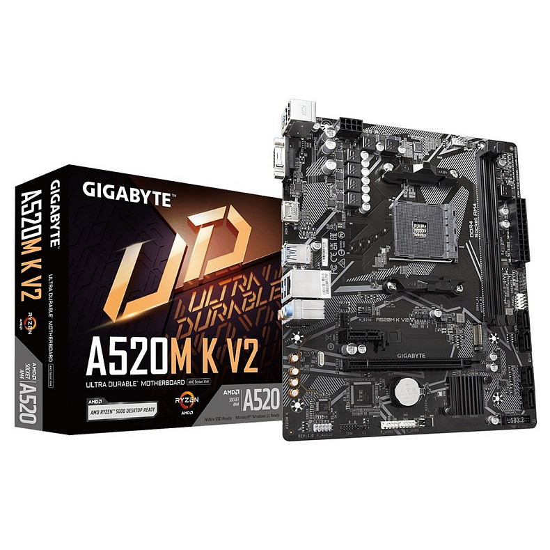 Материнська плата Gigabyte A520M K V2 Socket AM4