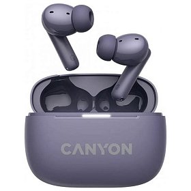 Bluetooth-гарнитура Canyon OnGo TWS-10 ANC ENC Purple (CNS-TWS10PL)