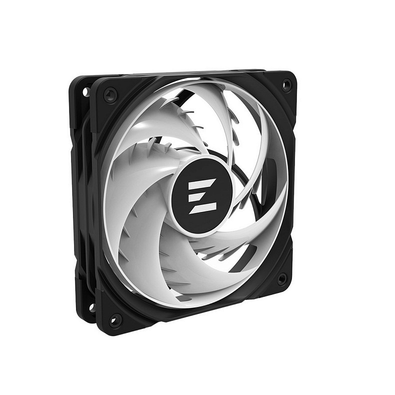 Корпусний вентилятор Zalman AF120 ARGB, 120мм, 600-2000rpm, 4pin PWM, 3pin+5VARGB, 29.7dBa, чорний