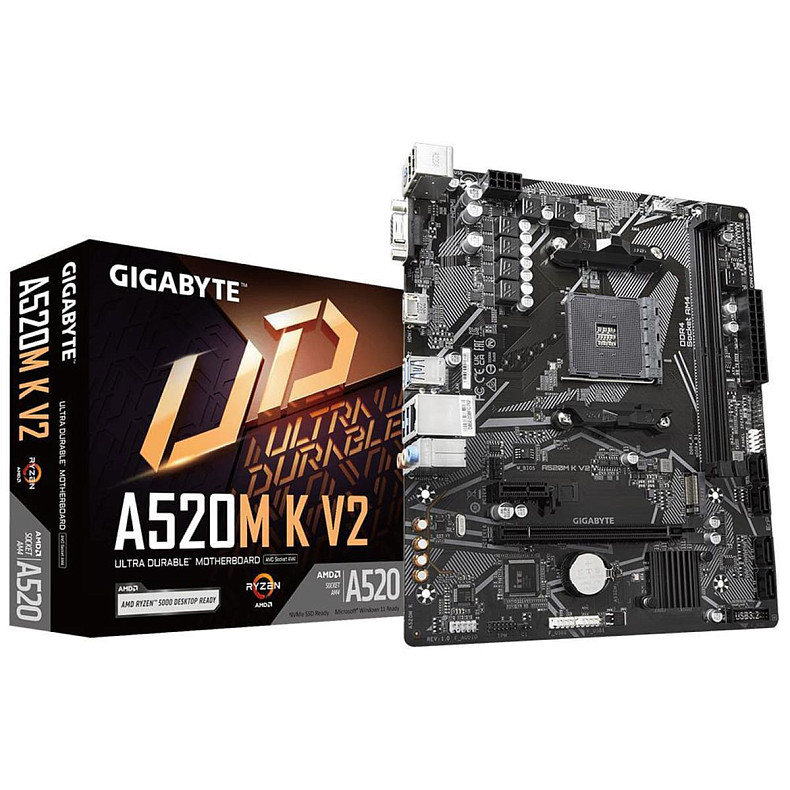 Материнская плата Gigabyte A520M K V2 1.1