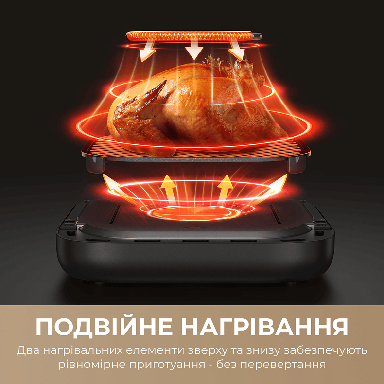 Мультипечь MOVA AeroChef FD10s Pro Black
