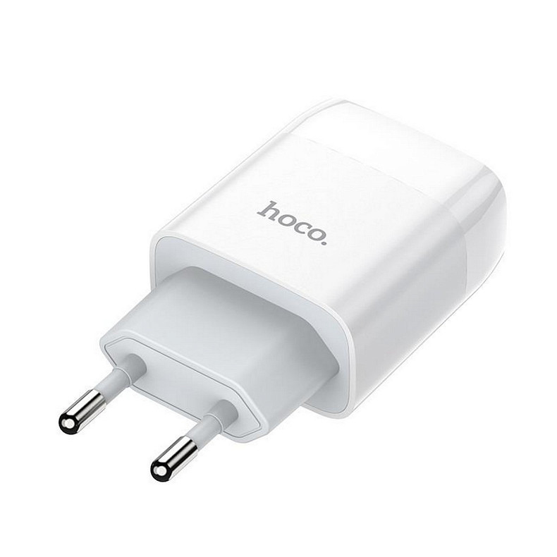 Зарядний пристрій Hoco C73A Glorious (2USB, 2.4А) White (6931474712912)