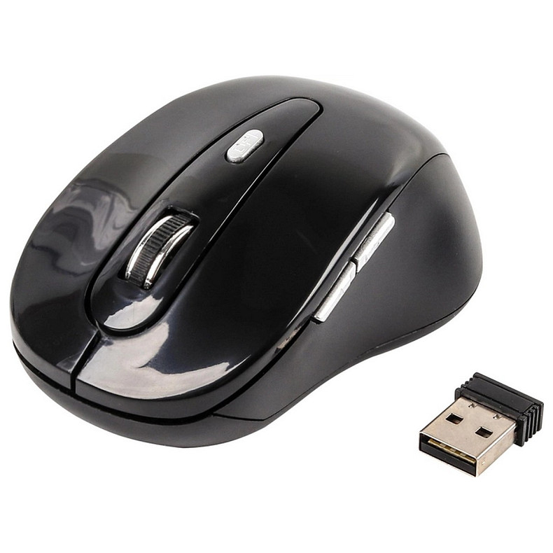 Мышь беспроводная Gembird MUSW-6B-01 Black USB