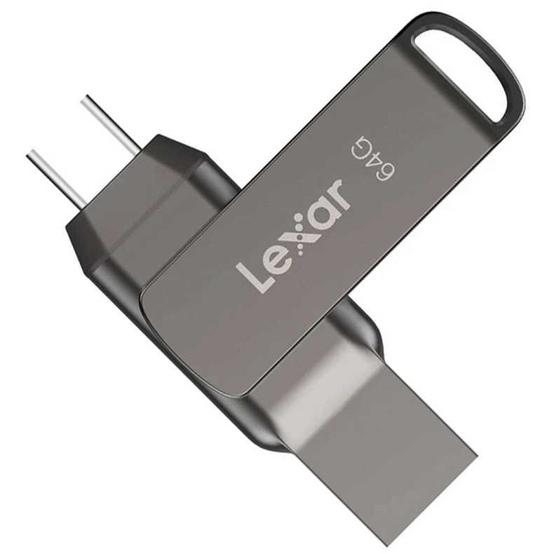 Флешка Lexar D400 USB3.1 64GB (LJDD400064G-BNQNG)