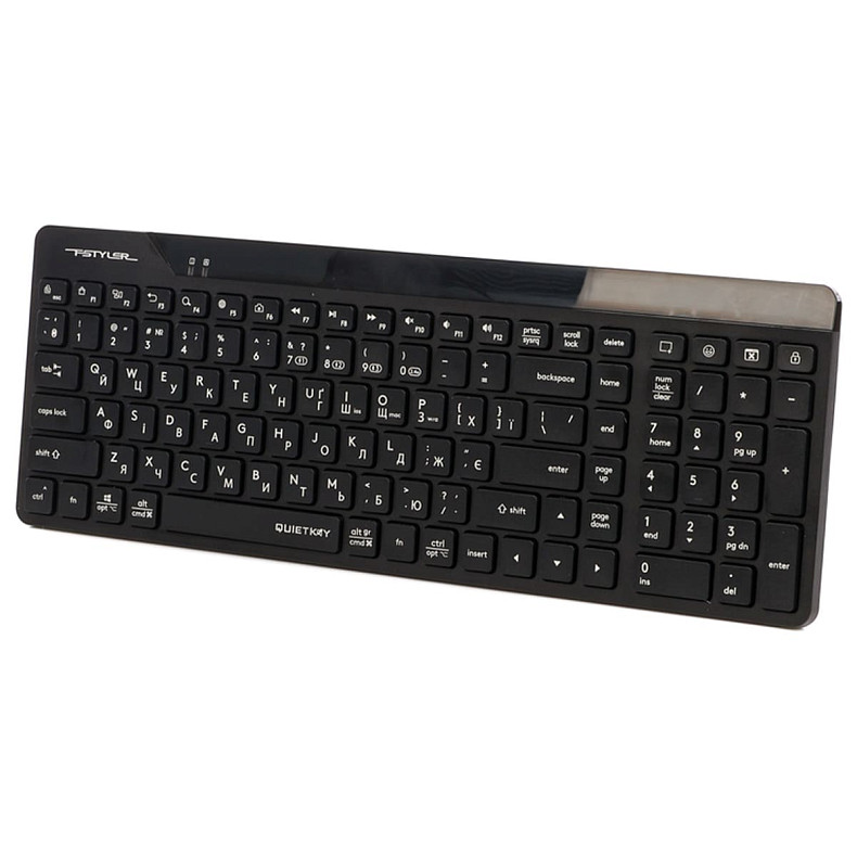 Клавіатура A4Tech Fstyler FBK23 AS, quiet key (Black)