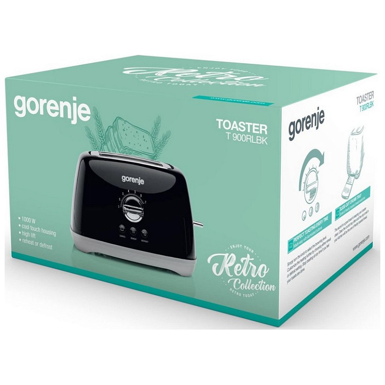 Тостер Gorenje T900RLBK