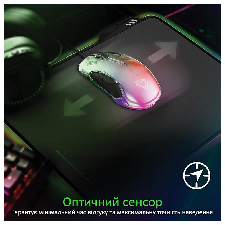 Миша Vertux Phoenix Black