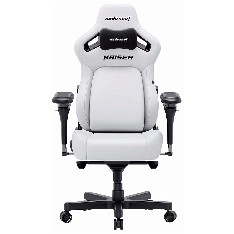 Кресло игровое Anda Seat Kaiser 4 V2 Size XL White PVC
