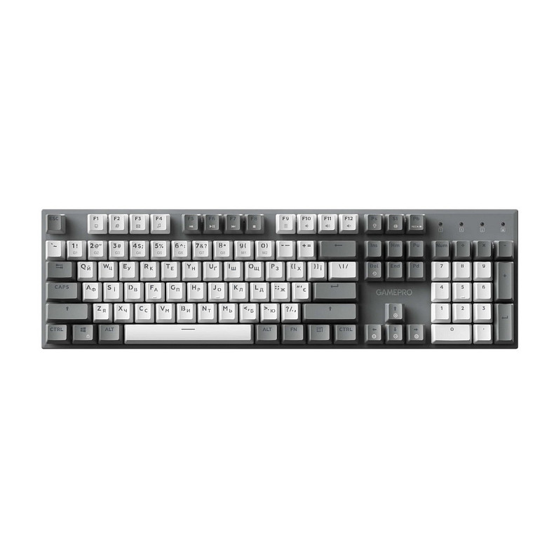 Клавиатура GamePro Genesis Metallic MK144G Outemu Red Swithes USB Gray