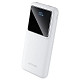 УМБ Vention 10000mAh 22.5W 3A PD, QC3.0, Micro-USB, USB-C, 2x USB-A, LED Display, White