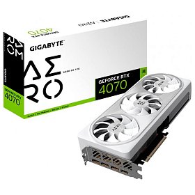 Відеокарта Gigabyte GeForce RTX 4070 12GB GDDR6X Aero OC (GV-N4070AERO OC-12GD)
