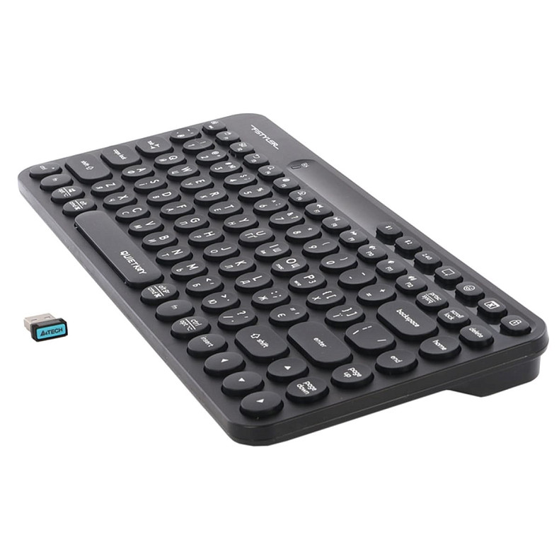 Клавіатура A4Tech Fstyler FBK36C AS, quiet key (Black)