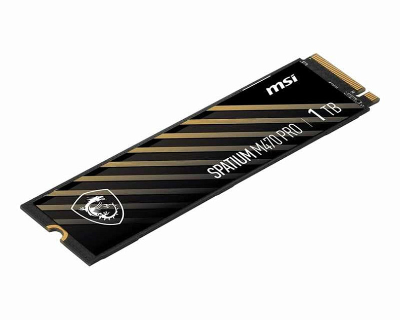 SSD диск MSI Spatium M470 Pro 1TB M.2 2280 PCIe 4.0 x4 NVMe 3D NAND TLC (S78-440L0J0-P83)