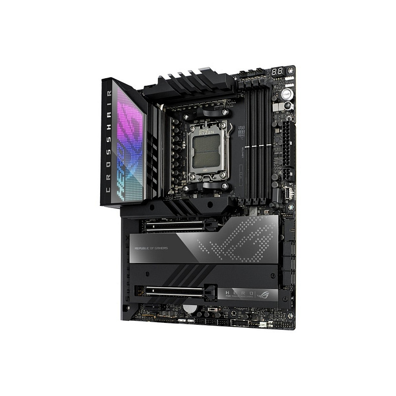 Материнская плата ASUS ROG CROSSHAIR X670E HERO sAM5 X670 4xDDR5 M.2 USB Type-C WiFi BT EATX