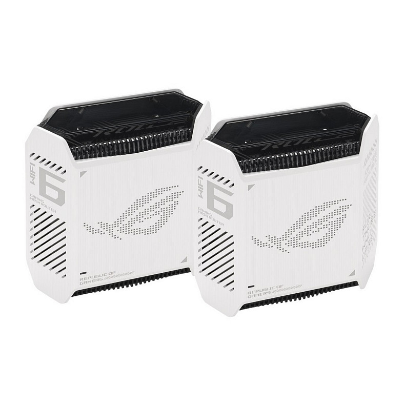 Wi-Fi Роутер Asus ROG Rapture Gaming Mesh System GT6 White 2pk (GT6-W-2-PK/90IG07F0-MU9A40)