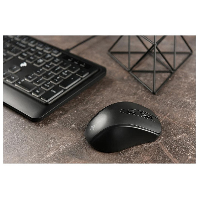 Мышка 2E MF213 WL Black (2E-MF213WB) USB