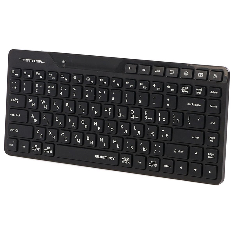Клавіатура A4Tech Fstyler FBK26C AS quiet key(Black)