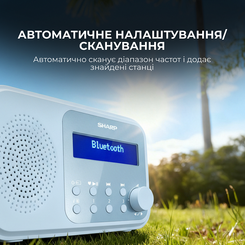 Радиоприемник Sharp DR-P420 Blue