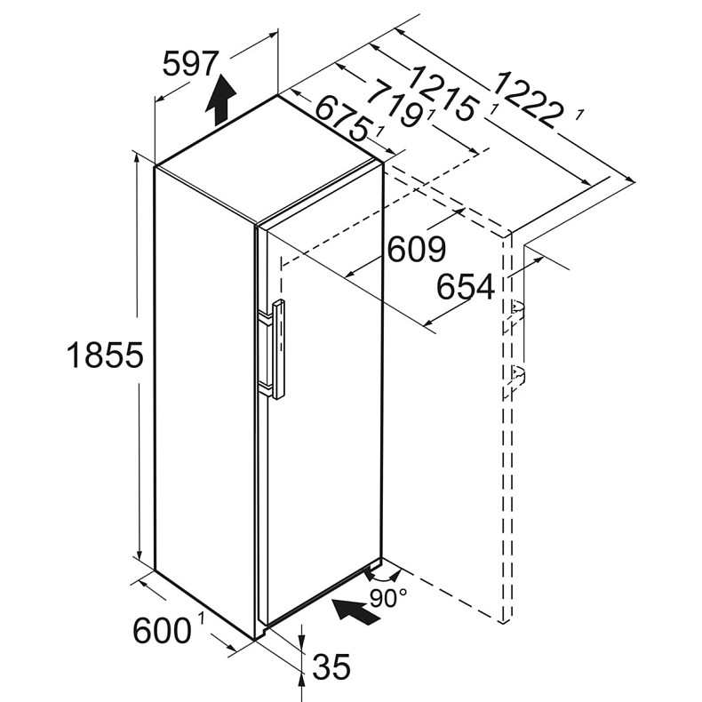Морозильная Камера Liebherr Sfnbsd 529I