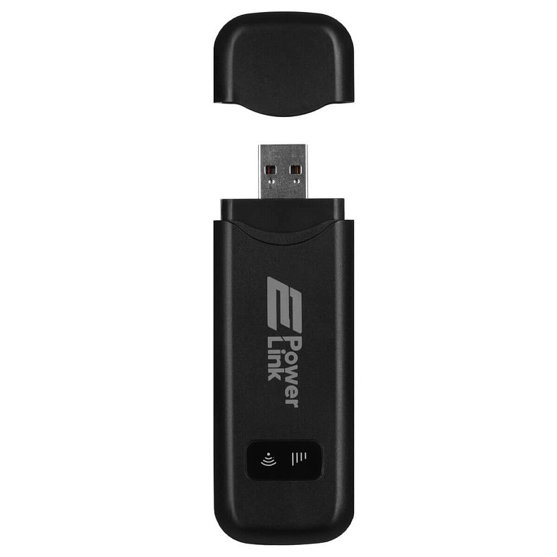 Мобильный 4G Wi-Fi маршрутизатор 2E PowerLink (MiFi 1) USB/LTE/1x2FF SIM/WiFi 2.4GHz Black