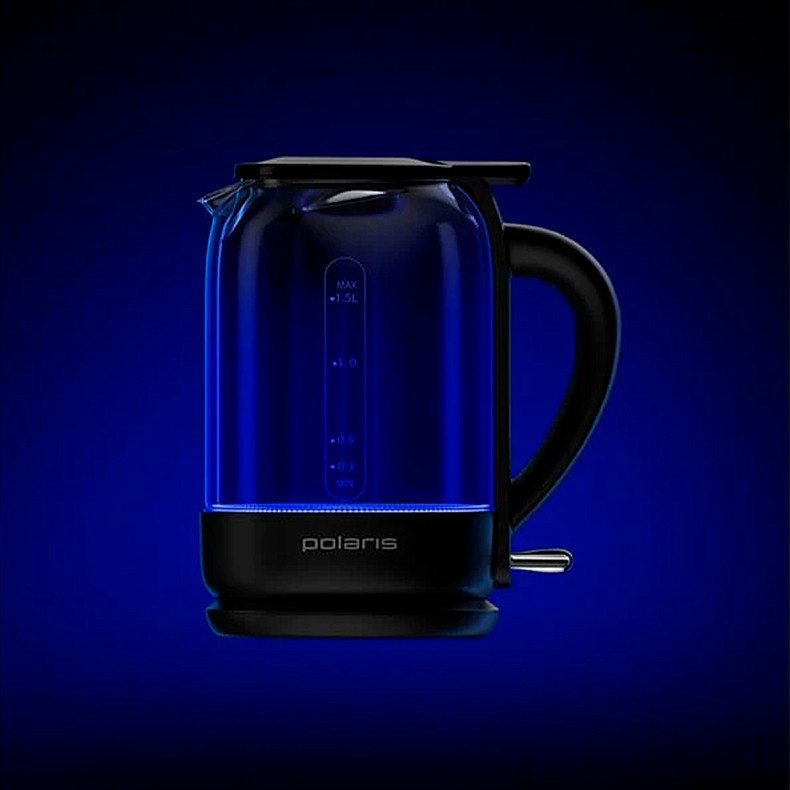 Електрочайник Polaris PWK 17107CGLD WIFI IQ Home Чорний