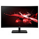 Монiтор Acer 27" ED270UP2bmiipx (UM.HE0EE.202) QHD VA Curved 170Hz 1ms 2*HDMI DP MM Black